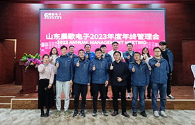 晨歌電子2023年度年終管理會議順利召開